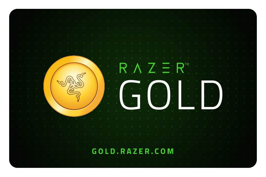 Tarjeta de regalo Gold Razer
